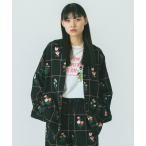 ブラウス シャツ (mag.by c)FLOWER EMBROIDERY SHIRTS レディース