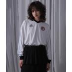 ショッピングアンブロ tシャツ (UMBRO)「ROSE BUD限定」ロングスリーブゲームシャツ レディース