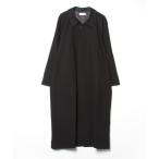 [remer] пальто с отложным воротником LARGE черный мужской 