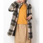 [aunt lily] пальто с отложным воротником S желтый женский 