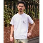 tシャツ 「ユニセックス」サーフベアー シンプル ポケット Tシャツ メンズ レディース