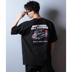 tシャツ CHROME/クローム オーバーサイズ/バックプリントTシャツ JP263 メンズ レディース