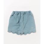 パンツ 裾スカラップショートパンツ キッズ 子供服 女の子
