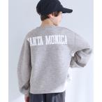 トレーナー キッズ ソフトスウェットバックプリントトップス キッズ キッズ 子供服 男の子 女の子