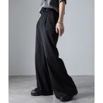  слаксы [welise/welaiz] высококлассный heavy TR elegance Fit повреждение flair слаксы мужской женский 