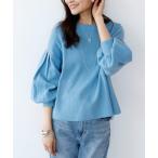 ショッピングスパンコール ニット セーター 袖プリーツスパンコールニット レディース