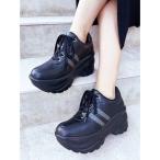 ショッピング厚底 スニーカー スニーカー 厚底ラインスニーカー レディース