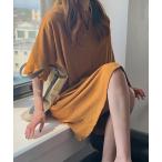 ワンピース ゆったりTシャツワンピース