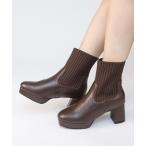 ショッピングニットブーツ ブーツ LIBERTYDOLL ニットソックスヒールブーツ(9154) レディース