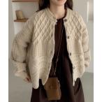 「moi tytto」 ニットカーディガ