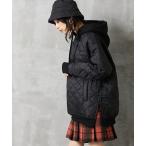 [GEVS.] стеганое полотно блузон LL черный женский 