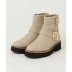 ショッピングエンジニアブーツ 「Mazell」 ショートブーツ 35 ベージュ レディース