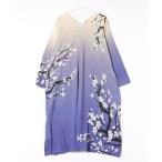 ショッピングミモレ丈 ワンピース 「カヤ」梅美し（うめいつし）ワンピース