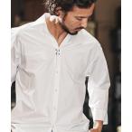シャツ ms5986-cool stretch hook 3-4 sleeve shirts 7分袖シャツ メンズ