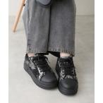 ショッピングスパンコール スニーカー 厚底 スパンコール ローカット スニーカー レディース