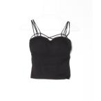 キャミソール Wスパゲッティショルダーブラトップ