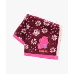 ショッピングハンカチ ハンカチ リトルフラワーズ タオルハンカチ レディース