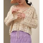 ショッピングバブ tシャツ クロシェ前後2WAYトップス レディース