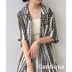ブラウス シャツ エスニック柄シャツ レディース メンズ
