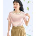 tシャツ バレエネック ランダムリブTシャツ レディース