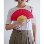 扇子 うちわ RICCA(リッカ)カラーストラップ扇子