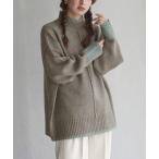「e-zakkamania stores」 長袖ニット フリー グレー レディース