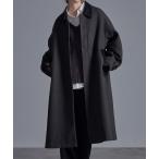 [Loose/ разрозненный ] пальто с отложным воротником S темно-серый мужской 