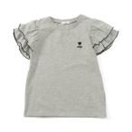 tシャツ 肩フリル半袖T キッズ 子供服 女の子