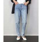 ジーンズ デニム デニムパンツ ストレッチデニムテーパードパンツ レディース