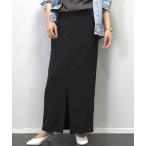 ショッピングVita スカート エステルスパンフロントスリットロングスカート