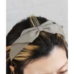 カチューシャ F＆D : プリーツリボンカチューシャ