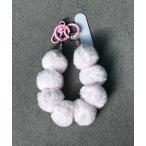  очарование 3-1D7 мех бонбон рука ремешок смартфон держатель имеется женский 