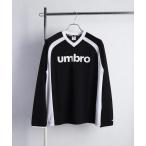tシャツ UMBRO / アンブロ Vネック ロングスリーブTシャツ 吸水速乾 / UVカット メンズ レディース