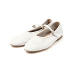 バレエシューズ パンプス GALERIE VIE PA レザーメッシュ メリージェーン