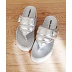 サンダル 「MINNETONKA/ミネトンカ」 プラットフォームパファートングサンダル 25M03 レディース