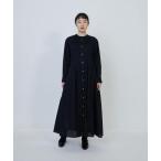 ワンピース オーガニックコットンローンタック使いワンピース