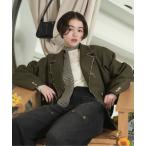 ジャケット テーラードジャケット cut off double jacket / カットオフダブルジャケット レディース