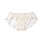 ショーツ ボタニカル柄×エンブロイダリーレース　フレアーショーツ