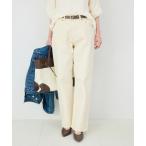  джинсы Denim Denim брюки [ часть магазин *WEB ограничение цвет есть / дополнение 5]LE DENIM распорка брюки женский 