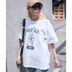ショッピング半袖 tシャツ 「POLO BCS」ZOZO限定商品 One point POLO cat tee ワンポイントポロカレッジキャットTee / ネコプリント