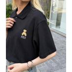 ポロシャツ ポロ 「POLO BCS」ZOZO限定商品 ワンポイントベア ポロシャツ レディース メンズ