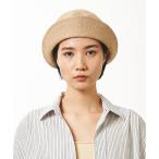 「La Maison de Lyllis」 ストローハット 57cm ベージュ レディース