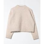 [BARNYARDSTORM] длинный рукав вязаный FREE бежевый женский 