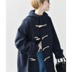 「SHIPS any」 ダッフルコート ONE SIZE ネイビー レディース