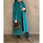 「Mila Owen」 ステンカラーコート 1 ターコイズブルー レディース