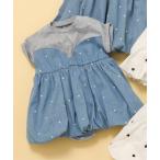 ベビー服 ロンパース 「リンク」バルーンスカートボディーオール