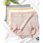 ショーツ 「5枚セット」ソリッドカラー ハイウエスト 3D ヒップ ショーツ