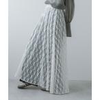 スカート レースロングスカート