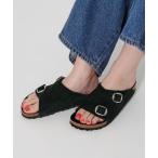 サンダル 「別注」「BIRKENSTOCK」ZURICH ブラック/サンダル レディース