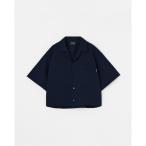 ブラウス シャツ 「THOUSAND MILE」SHORT SLEEVE SHIRT SEERSUCKER /ショートスリーブシャツ シアサッカー レ